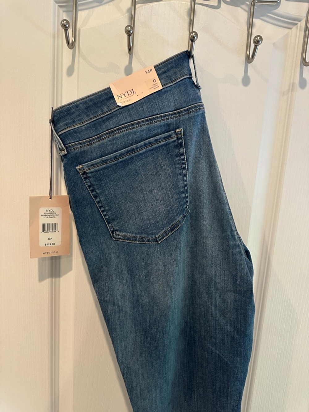 NYDJ Skinny Jeans in Dark Blue Wash